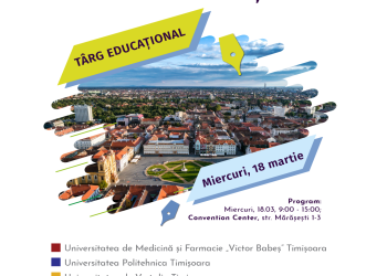 Târg de universități, la Timișoara. Liceenii pot alege ce vor studia