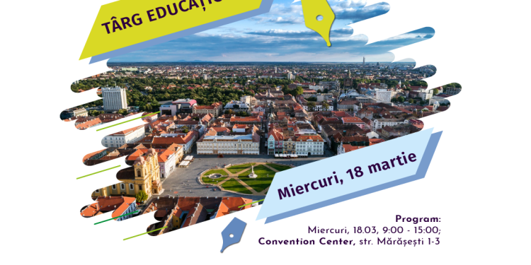 Târg de universități, la Timișoara. Liceenii pot alege ce vor studia