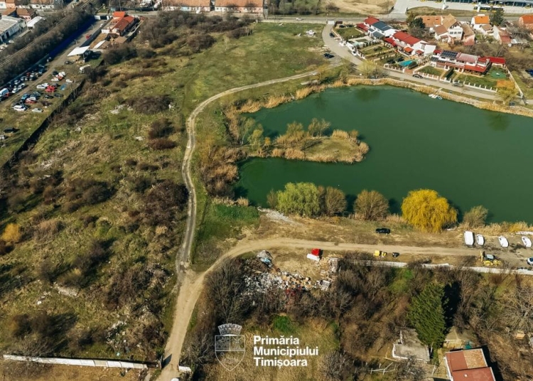 De la groapă de gunoi la zonă de relaxare: Primăria Timișoara ecologizează 2 hectare lângă Lacul Balaurul