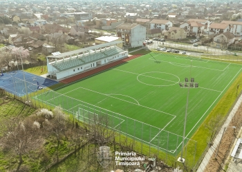 Primăria Timișoara inaugurează baza sportivă „Vasile Deheleanu” din Mehala, în weekend