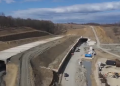56% din lucrările de pe lotul Margina – Holdea al autostrăzii A1, finalizate