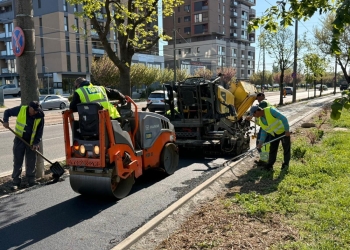 Continuă programul de reabilitare a trotuarelor în mai multe zone din Timișoara