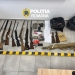 Zeci de percheziții în vestul țării! Au fost descoperite arme ilegale, muniție și peste 200 de trofee FOTO