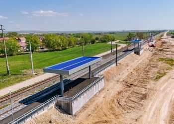 Avansează lucrările pe lotul Timișoara Est – Lugoj! Încă un tronson a fost deschis circulației feroviare FOTO