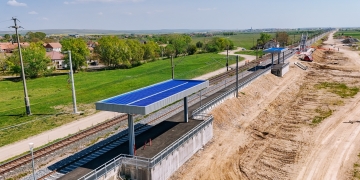 Avansează lucrările pe lotul Timișoara Est – Lugoj! Încă un tronson a fost deschis circulației feroviare FOTO