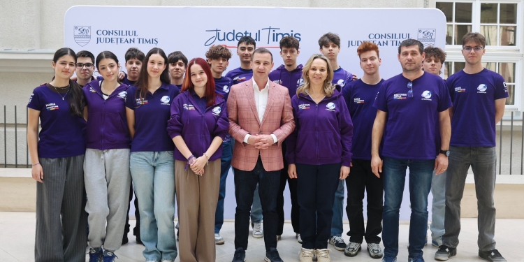 CJ Timiș va asigura cheltuielile necesare participării echipei de robotică de la C.D. Loga la Eindhoven FOTO