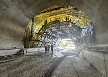 Lucrările pe lotul Margina – Holdea, la un stadiu de aproape 60% FOTO