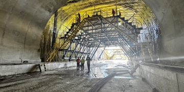 Lucrările pe lotul Margina – Holdea, la un stadiu de aproape 60% FOTO