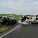 O femeie și-a pierdut viața, alte 3, la spital. Accident grav urmat de incendiu, în Timiș