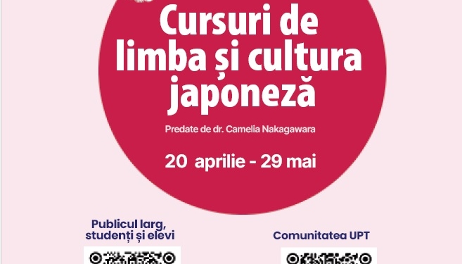 Primăvara japoneză la UPT. Odată cu înflorirea cireșilor, demarează o nouă serie de cursuri de limbă și cultură niponă!