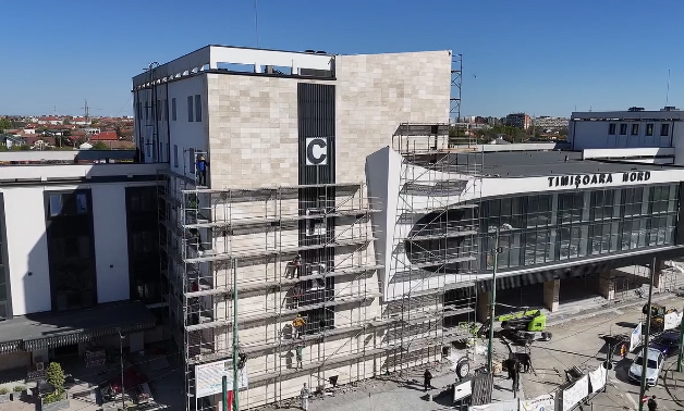 Gara de Nord din Timișoara, la standarde europene! Lucrările de reabilitare, aproape de final