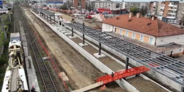 Avansează reabilitarea căii ferate Ronaţ Triaj – Arad! Stadiul lucrărilor se apropie de 30%