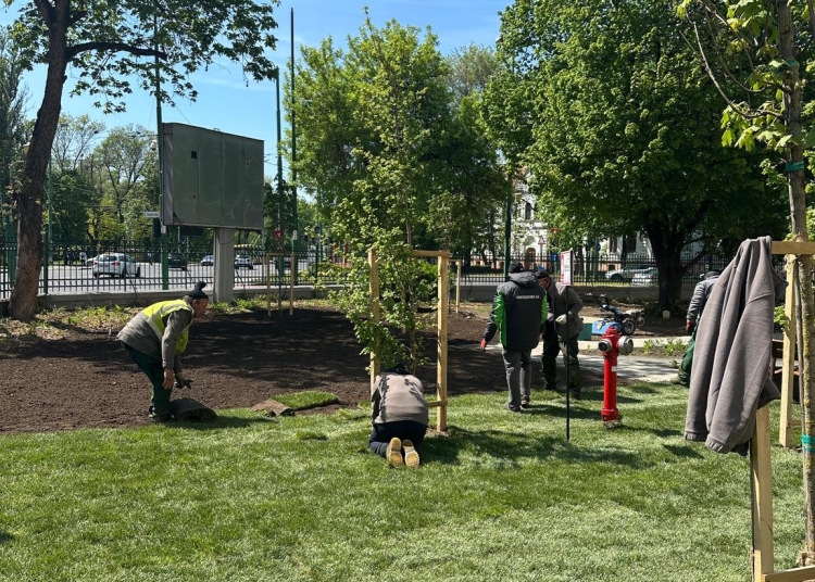 Pe ultima sută de metri: noul spațiu verde de la „Louis Țurcanu” prinde contur