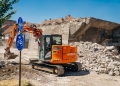 Continuă lucrările de reabilitare la Podul Muncii din Timișoara FOTO