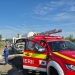 Incendiu la o autoutilitară în mers pe centura Timișoarei