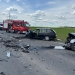 Accident grav între Birda și Gătaia. Drumul e blocat. Elicopterul SMURD și multiple echipaje, trimise la fața locului