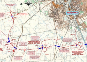 Șantierul pentru Centura Timișoara Vest începe pe 14 mai: 14 km de drum nou și 4 noduri rutiere