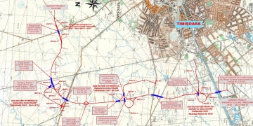 Șantierul pentru Centura Timișoara Vest începe pe 14 mai: 14 km de drum nou și 4 noduri rutiere