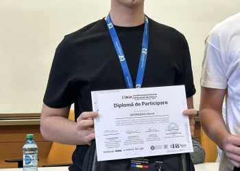 Performanță pentru învățământul timișorean: David Georgescu, elev la Colegiul „C.D. Loga”, s-a calificat în lotul României pentru Olimpiada Internațională de Inteligență Artificială