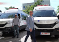 25 de microbuze hibride destinate transportului școlar, predate de CJ Timiș