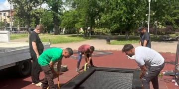 Au început reparațiile în Parcul Copiilor din Timișoara
