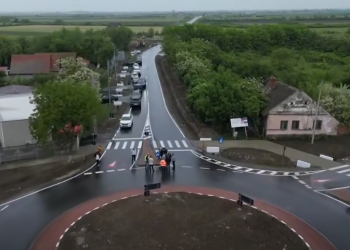 A fost deschis circulației drumul județean Sânmihaiu Român – Șag, parte din Centura Alternativă a Timișoarei