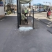 Stație STPT vandalizată pe Bulevardul Cetății din Timișoara