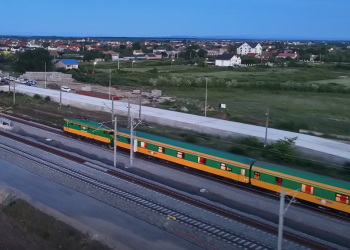 Circulație feroviară reluată pe mai multe linii modernizate din stația Remetea Mare