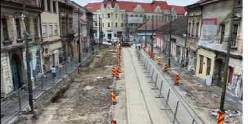 Șantierul din cartierul timișorean Fabric avansează în forță. Începe înlocuirea rețelelor de utilități în cel mai mare proiect de regenerare urbană din Timișoara