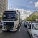 Șoferi de tir și camion, amendați de polițiștii locali din Timișoara pentru că au circulat prin zone interzise FOTO