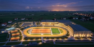 Primele randări cu viitorul complex sportiv pe care CJ Timiș îl va realiza la Giroc FOTO