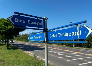 Încep lucrările la cele două sensuri giratorii care se construiesc pe drumul care leagă Timișoara de Giroc
