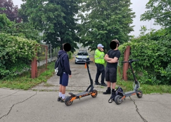 Aproape 200 de biciclişti şi trotinetişti, amendaţi la Timişoara în ultimele luni