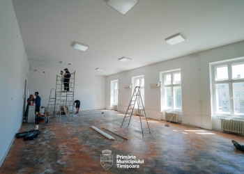 Primăria Timișoara continuă programul de reparații în școli pe perioada vacanței de vară