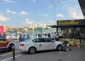 Mașină scăpată de sub control într-o parcare din Timișoara. 3 pietoni au fost răniți