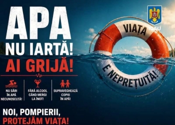 Avertismentul pompierilor: „Apa nu iartă!”. Recomandări pentru cei care merg la scăldat în această perioadă
