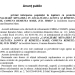 Anunț public privind informarea populației în legătură cu proiectul „CANALIZARE MENAJERĂ IN LOCALITATEA IANOVA ȘI REMETEA MARE, COMUNA REMETEA MARE, JUD. TIMIȘ” in localitatea Ianova, Comuna Remetea Mare