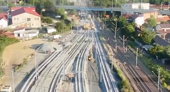 Au fost finalizate aproape 75% din lucrările de modernizare a căii ferate Lugoj – Timișoara Est