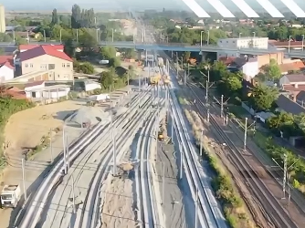 Au fost finalizate aproape 75% din lucrările de modernizare a căii ferate Lugoj – Timișoara Est