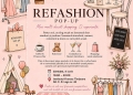 Shopping fără grabă, cocktailuri și spațiu de joacă, la Timișoara. Târgul „Refashion Pop-Up” a transformat curtea Institutului Francez într-o oază de relaxare