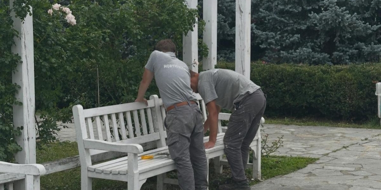 Continuă „schimbarea la față” a Parcului Rozelor din Timișoara