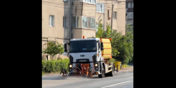 Măsuri pe timp de caniculă, la Timişoara! Primăria stropeşte străzile