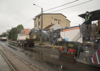 Primăria Timișoara continuă refacerea infrastructurii rutiere pe bulevardul Liviu Rebreanu