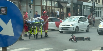 Încă un copil la spital în urma unui accident cu trotineta în Timișoara