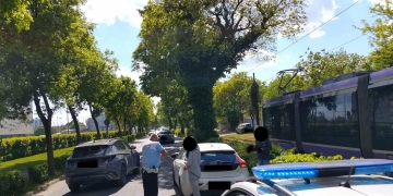 Sute de pietoni amendaţi la Timişoara pentru că au traversat pe culoarea roşie sau prin locuri nepermise