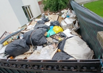 Peste 200 de amenzi pentru nereguli descoperite de poliţiştii locali pe şantierele din Timişoara FOTO