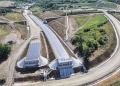Avans consistent pe șantierul lotului lipsă al autostrăzii A1, între Margina și Holdea FOTO