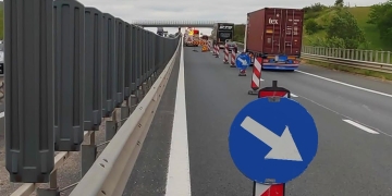 Atenţie, şoferi! Restricţii pe A1, în vestul ţării, din cauza unor lucrări de reparaţii