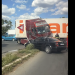 O maşină şi un tir s-au ciocnit la Şag! Două persoane rănite