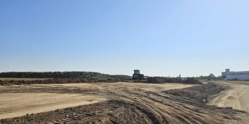 Stadiul lucrărilor la centura de vest a Timişoarei se apropie de 10%